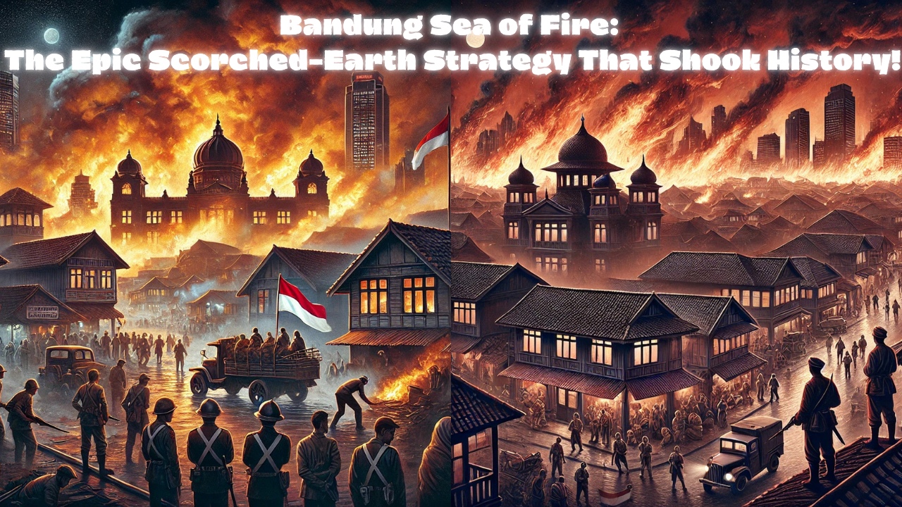 Bandung Sea of Fire The Epic Scorched-Earth Strategy That Shook History! Bandung Sea of Fire The Epic Scorched-Earth Strategy That Shook History!