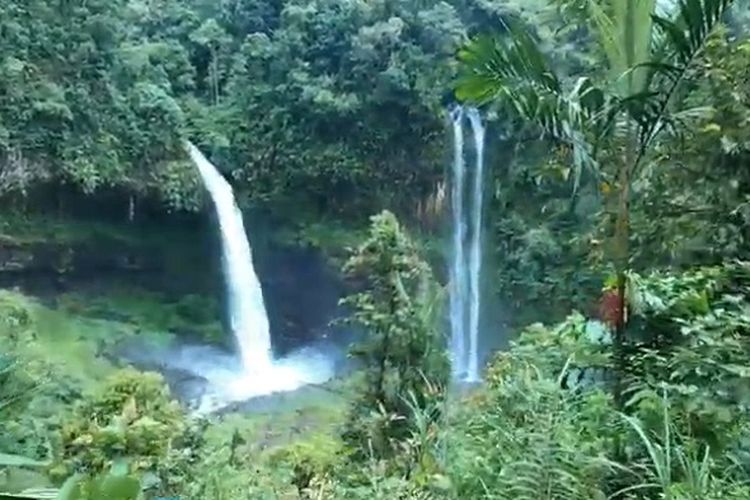 Image of Curug Ciparay, Tasikmalaya, West Java.