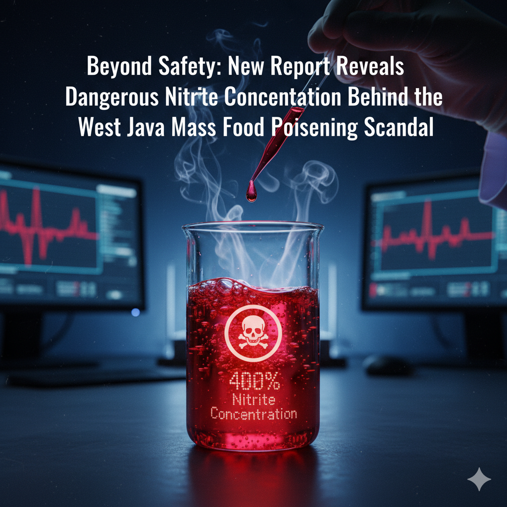 Beyond Safety New Report Reveals Dangerous Nitrite Concentration Behind the West Java Mass Food Poisoning Scandal