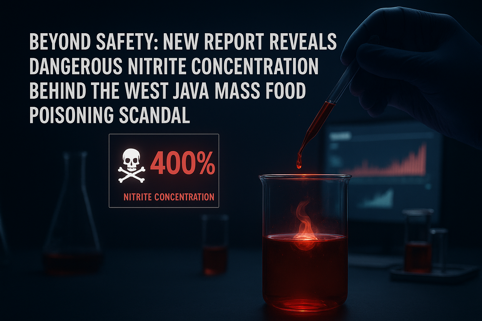 Beyond Safety New Report Reveals Dangerous Nitrite Concentration Behind the West Java Mass Food Poisoning Scandal